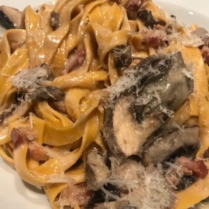 fettucini a la Boscaiola