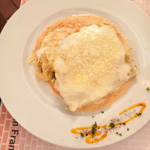 Canelones de ricota y espinaca gratinados