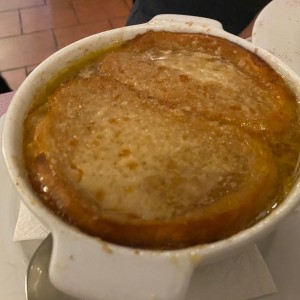 sopa de. cebolla