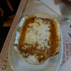 Lasagna de carne