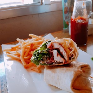 wrap de pollo