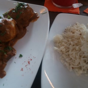 Butter Chicken & Rice