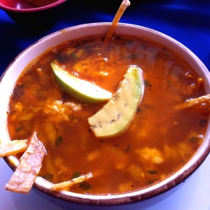 Sopa de tortilla 