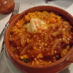 Guacho de mariscos 