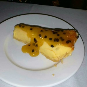cheesecake de maracuya
