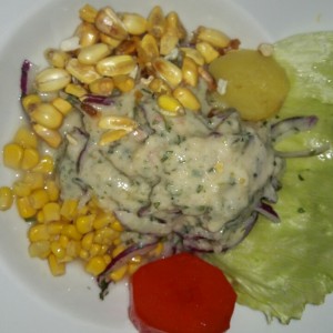 Ceviche de corvina