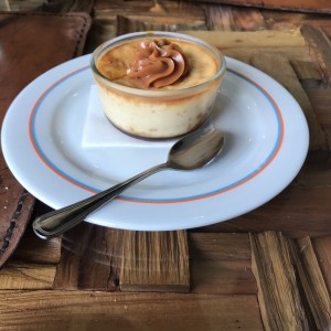 Flan con Dulce de Leche 