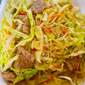 Chow Mein con Carne
