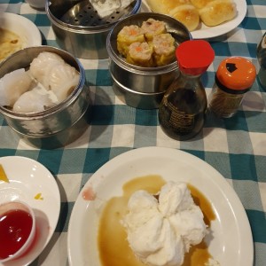 ham pao, siu mae, pan de coco