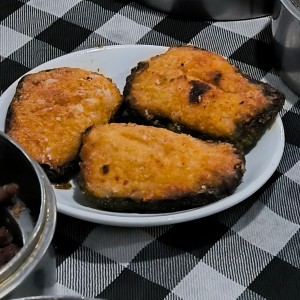 Pimiento relleno con pescado 