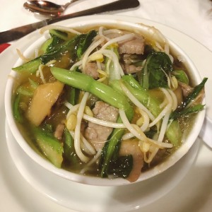 Sopa Meifun con Carne