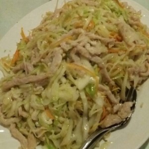 Chow Mein de Pollo