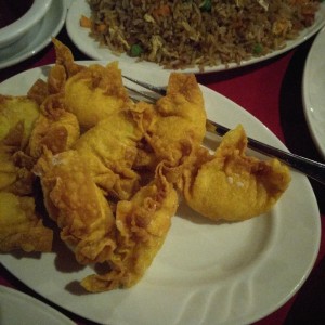 wanton de camarones