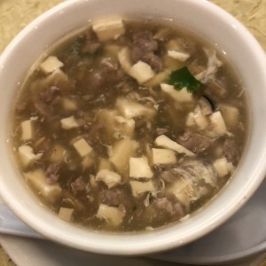 sopa de carne