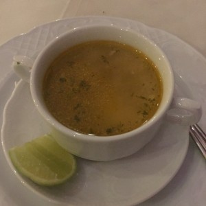 sopa de mariscos