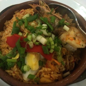 Paella de mariscos