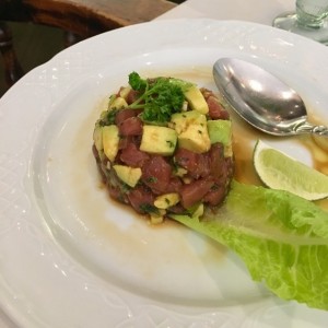 Tartar de atun 