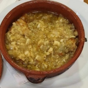 Filete de Corvina al Ajillo