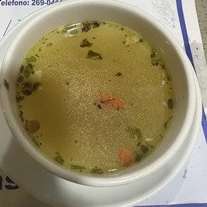 Caldo de la casa 