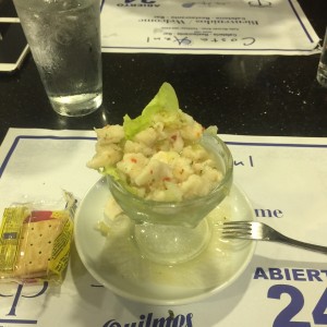 ceviche de corvina 