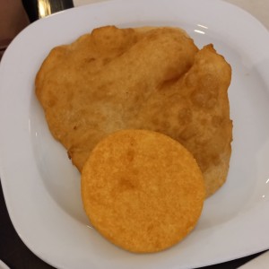 Tortilla y hojaldre