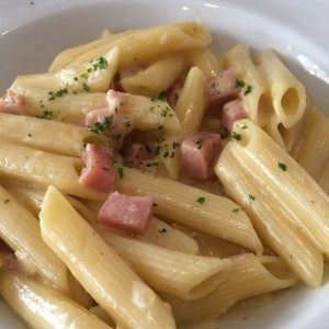 Penne con Salsa Alfredo