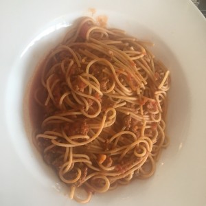 spagetti a la bolognesa