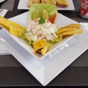 Ceviche de corvina