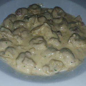 Raviolis Carbonara