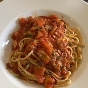 linguine a la amatriciana