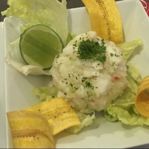 Ceviche de corvina