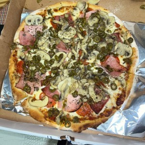 Pizza de combinación tamaño regular 
