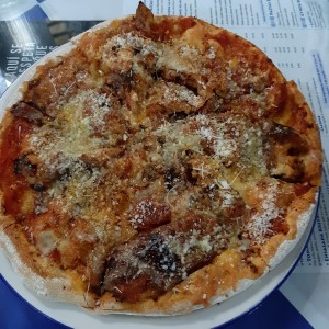 Pizza Iman (de berenjena)