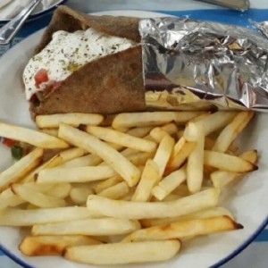 gyro de pollo 