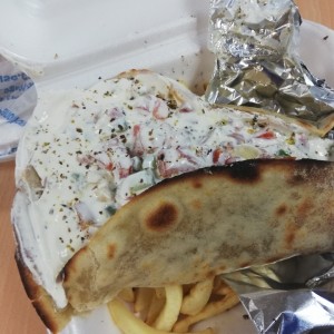 gyro de pollo