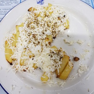 papas asadas con queso feta