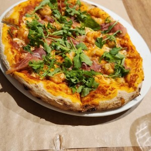 Pizza de Camarones