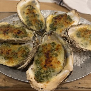 Rockefeller oysters 