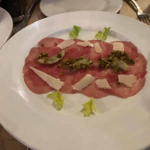 Carpaccio Caliente de Res