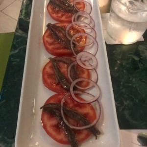 Ensalada de anchoas