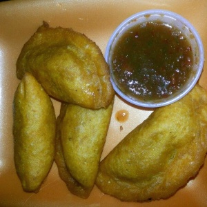 Empanadas de pollo y papa