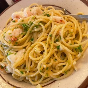 Spaghetti con Langostinos