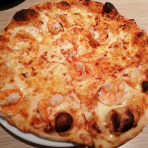 Pizza de Langostinos