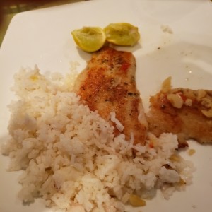 corvina al ajillo