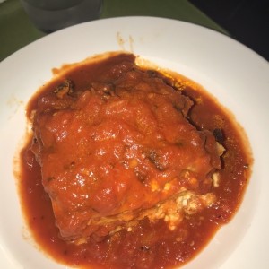 Lasagna de carne a la bolognesa