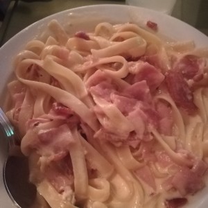 fetuchini carbonara