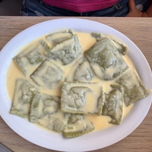 raviolis de espinaca 