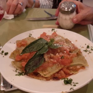 raviolis espinaca