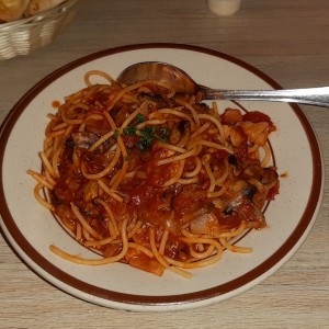 Spaguetti Amatriciana