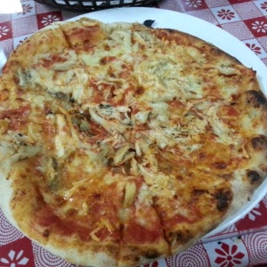 Pizza de pollo